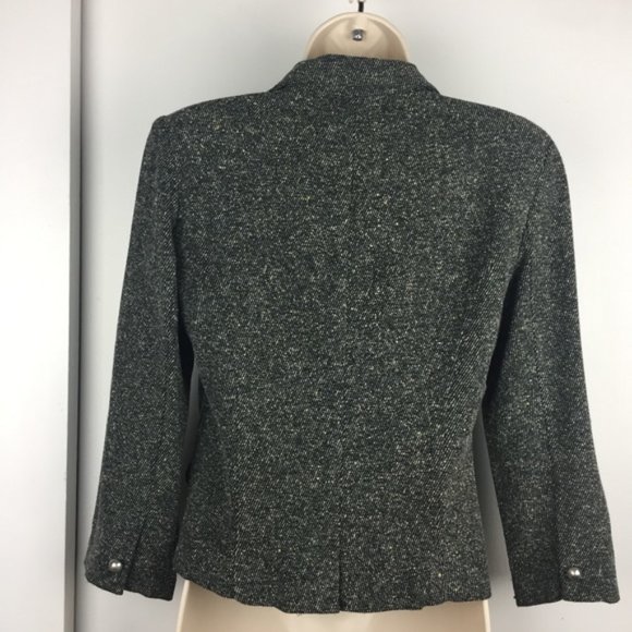 XOXO Gray Tweed Blazer Jacket - Picture 5 of 5